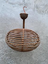Lampadario in canna d’India