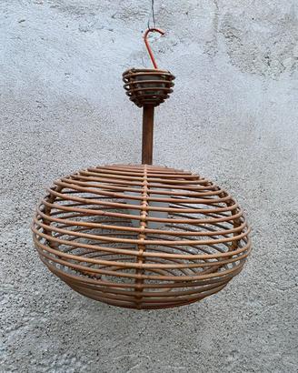 Lampadario in canna d’India