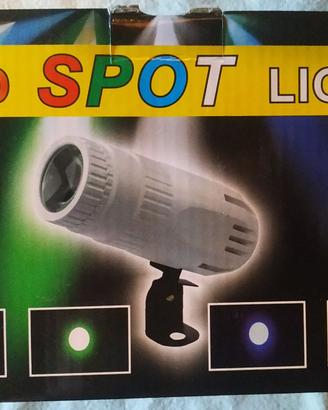 FARETTO SPOT LED 20W RGBW RGB PINSPOT LENTE FUOCO