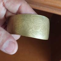 Bracciale vintage in ottone Puma Hunter