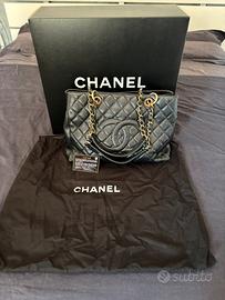Borsa Chanel Grand Shopping Tote GST Pelle Caviar