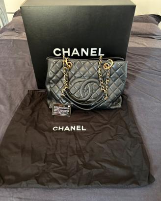 Borsa Chanel Grand Shopping Tote GST Pelle Caviar