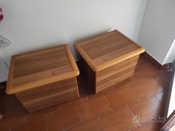 malm coppia comodini cassetti 