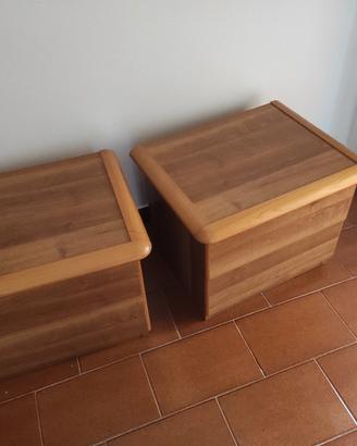 malm coppia comodini cassetti 