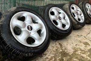 Quattro cerchi in lega Oz 14 pollici Fiat pun/pand