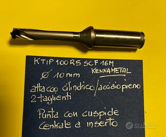 KTIP100R5 Punta a inserti 10mm