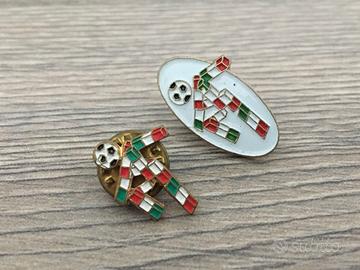 Set Pin's - Distintivi - Spille Mondiali Italia 90