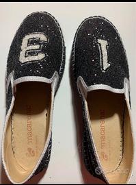 Mocassini Macarena con strass brillanti