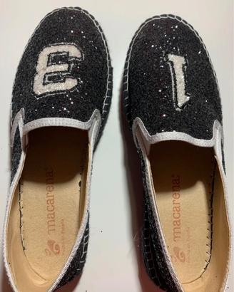 Mocassini Macarena con strass brillanti