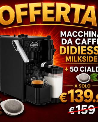 macchina caffè didiesse milkside