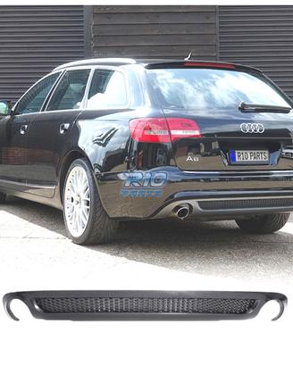 DIFFUSORE PER AUDI A6 C6 4F AVANT SEDAN 08-11 LOOK