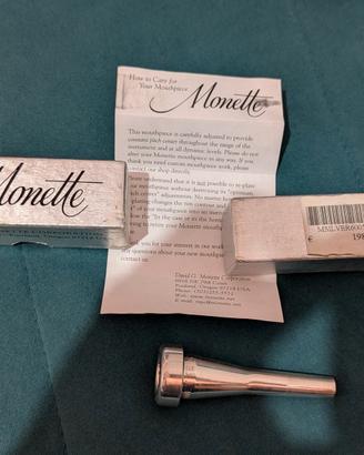 Monette 6 silver imboccatura tromba bocchin