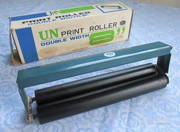 U.N Rullo doppio per smaltatrice larghezza 8"/20cm