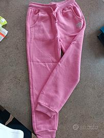 Takko pantaloni tuta felpati rosa 