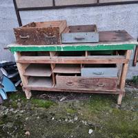 ARREDAMENTO INDUSTRY VINTAGE VECCHIA OFFICINA USAT