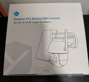 Telecamera Wifi Esterno a Batteria Senza Fili