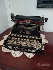 MACCHINA DA SCRIVERE CORONA DEL 1917