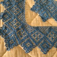 Pizzo uncinetto per lenzuolo matrimoniale