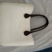 Borsa Obag bianca con sacca interna