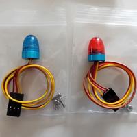Luci Led Blu Rosso Simulazione Auto Rc Polizia