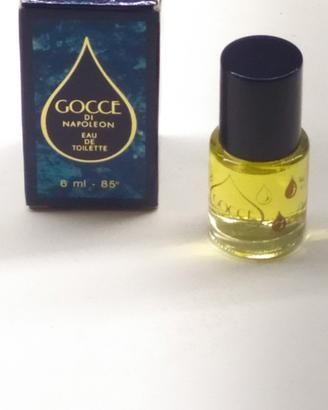 Profumo miniatura mignon GOCCE Di NAPOLEON