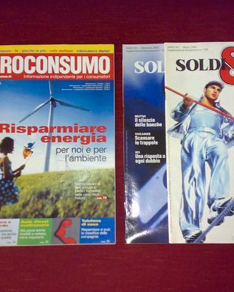 ALTROCONSUMO e Soldi & Diritti annate 1995 - 2012
