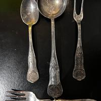 Utensili argento 800