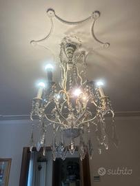 Lampadario in cristallo