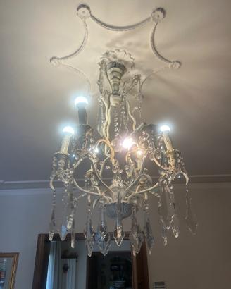Lampadario in cristallo
