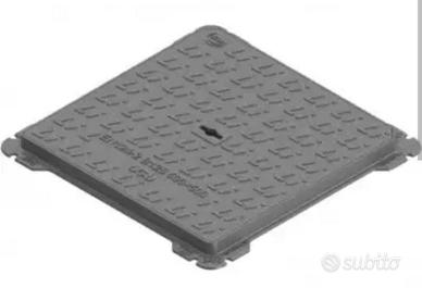 Chiusino in ghisa sferoidale dim. 120×120 CL. D400