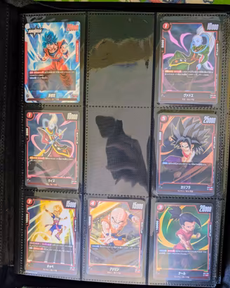 Lotto oltre 100 Carte Dragon Ball Fusion World Gia