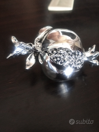 Melograno portafortuna n.7 bomboniere argento