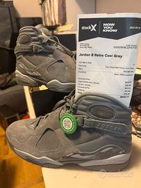 Jordan 8 Retro Cool Grey