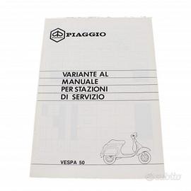 Variante manuale stazioni di servizio Piaggio Vesp