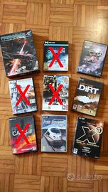 Videogiochi PC titoli anni 2000 vari.