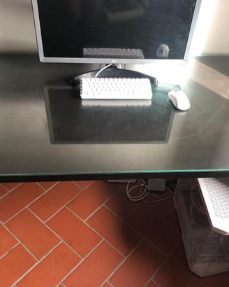 Scrivania ikea nera