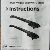 barre portatutto auto VW Audi Skoda 