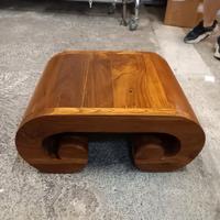 tavolini/poggiapiedi/sgabelli spirale legno teak