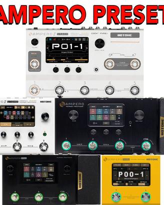 Preset Ampero, Ampero One, Mini, 2 Stage, 2 Stomp