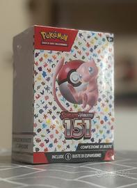 Pokemon 151 ITA Bundle 6 bustine Sealed