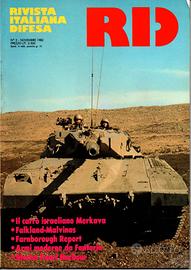 RID RIVISTA ITALIANA DIFESA NR 2  NOVEMBRE 1982