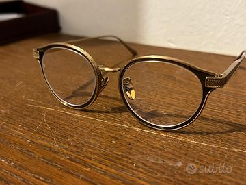 Anthony Oval Optical Frame in Metallic Brown