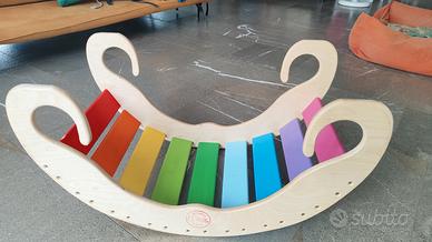 Rainbow Rockkids dondolo 