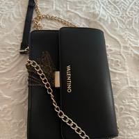 Borsa nera valentino con tracolla