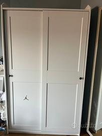 Coppia di Armadi per cameretta ikea bianchi