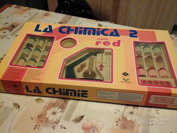 Gioco in scatola LA CHIMICA 2 Super Red anni 80.