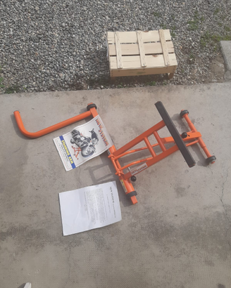 Cavalletto solleva motociclo