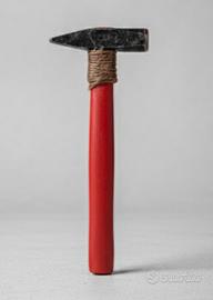 martello padouk e acciaio 