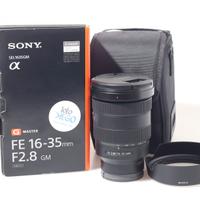 OBIETTIVO SONY FE 16-35 MM F/2.8 GM. E-MOUNT.