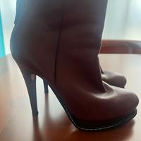 Stivaletti pelle impermeabili Geox donna